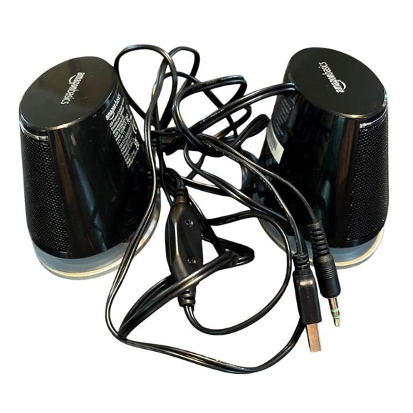 AmazonBasics USB-Powered Computer Speakers  v620black - Picture 3 of 5